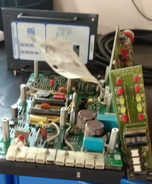AVR unit under repair