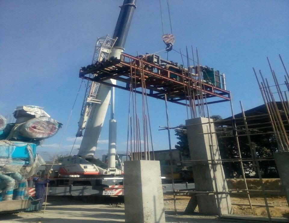 Heavy equipment lifting & placement