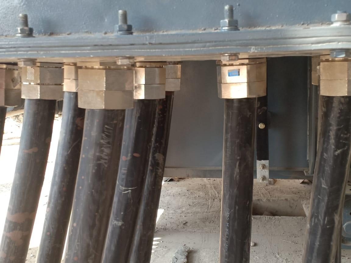 Electrical erection — cabling