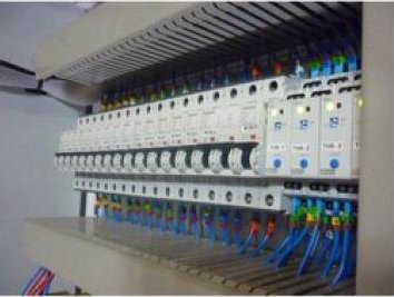 Commercial electrical wiring work